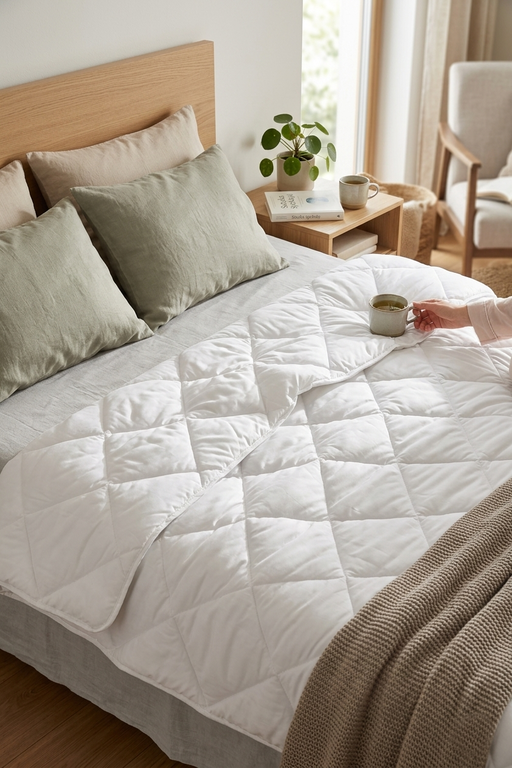 KOŁDRA 160x200 CAŁOROCZNA ANTYALERGICZNA MIĘKKA POLSKI PRODUKT 1,75kg (1)