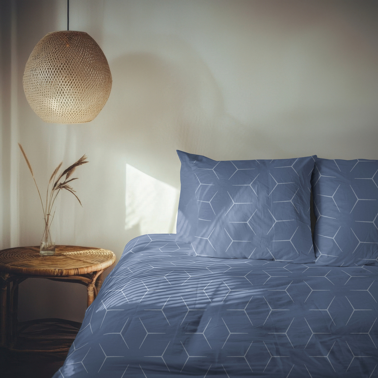 Pościel z Kory 160x200 + 1x70x80 KOMPLET PREMIUM : Milano Jeans (12)