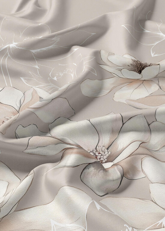 POŚCIEL 160x200cm 3 części BAWEŁNA SATYNOWA 5802_A (4)