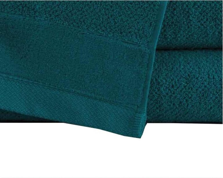 Zestaw 2x RĘCZNIK KĄPIELOWY 70x140 SPA HOTELOWY Duży Bawełniany 550g/m2 - VITO Turkus (4)