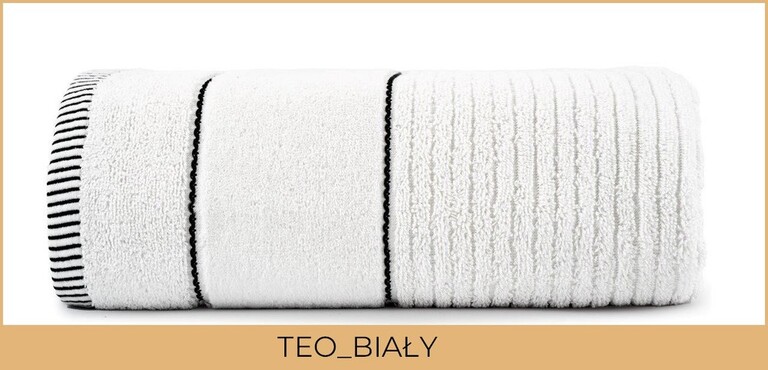 RĘCZNIK KĄPIELOWY 50x90 SPA HOTELOWY mały Bawełniany 470g/m2 CHŁONNY - TEO biały (2)