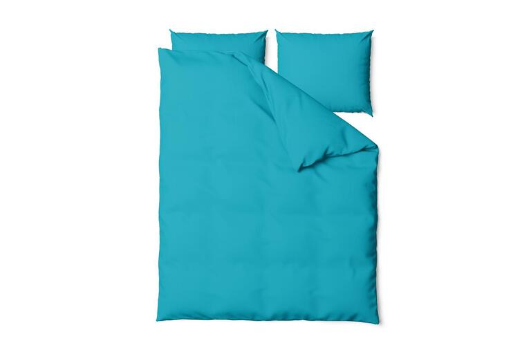 POŚCIEL HOTELOWA 160x200 + 1 poszewka - BAWEŁNA 100%, kolor: PETROL (2)