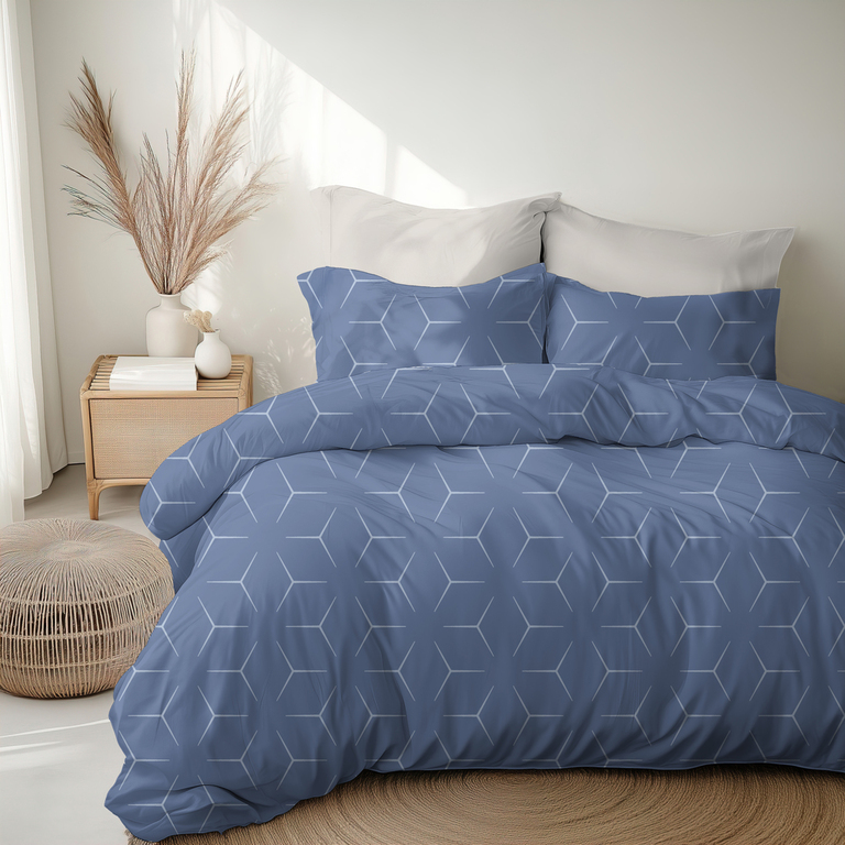 Pościel z Kory 160x200 + 1x70x80 KOMPLET PREMIUM : Milano Jeans (6)