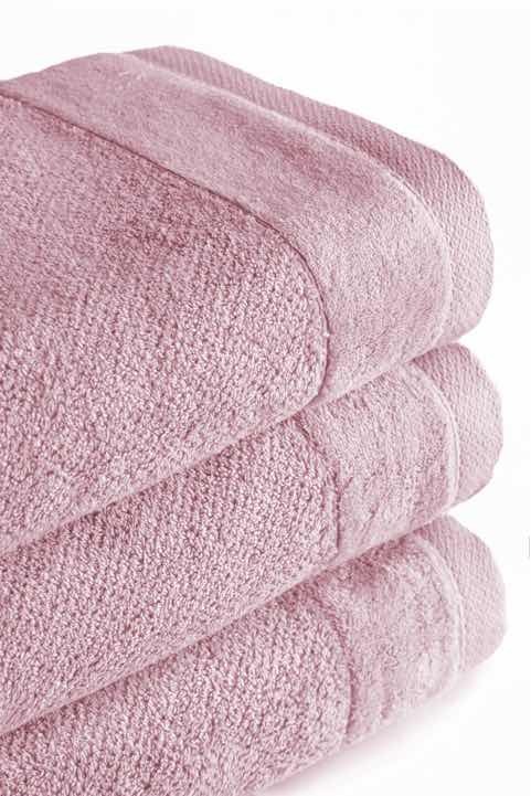 RĘCZNIK KĄPIELOWY 70x140 SPA HOTELOWY Duży Bawełniany 550g/m2 CHŁONNY - VITO pudrowy róż (4)