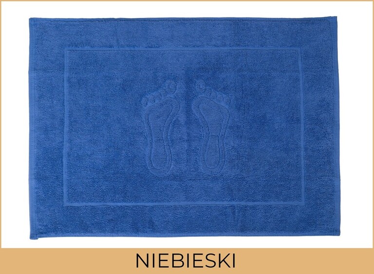Ręcznik Hotelowy STOPKA, 50x70cm, kolor: Niebieski (2)