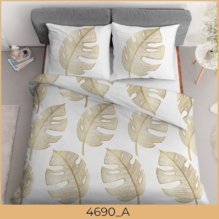 Pościel bawełna 100% 200x220cm NOWE WZORY 4690 A (1)