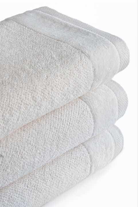 RĘCZNIK KĄPIELOWY 50x90 SPA HOTELOWY mały Bawełniany 550g/m2 CHŁONNY - VITO kremowy (4)