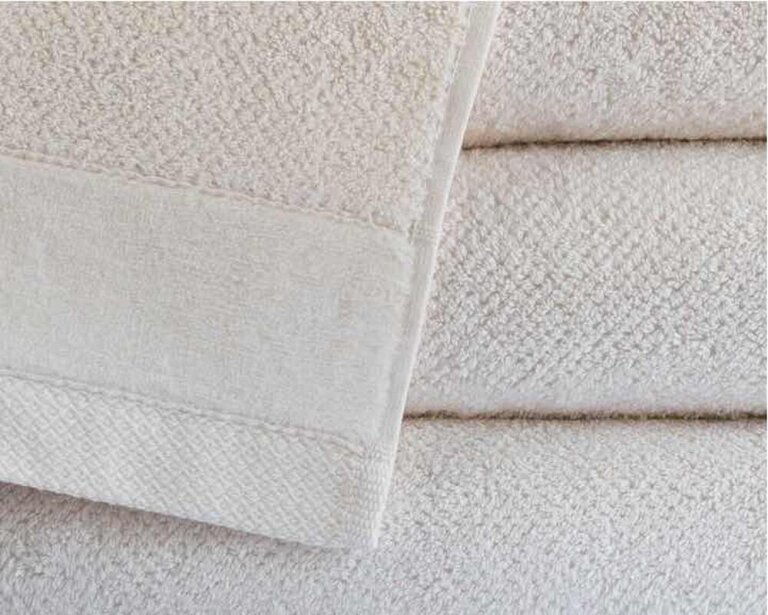 Zestaw 4x Ręczniki Bawełniane VITO 550 g/m2 – 2x 70x140 + 2x 50x90 | Hotelowe SPA Kremowy (2)