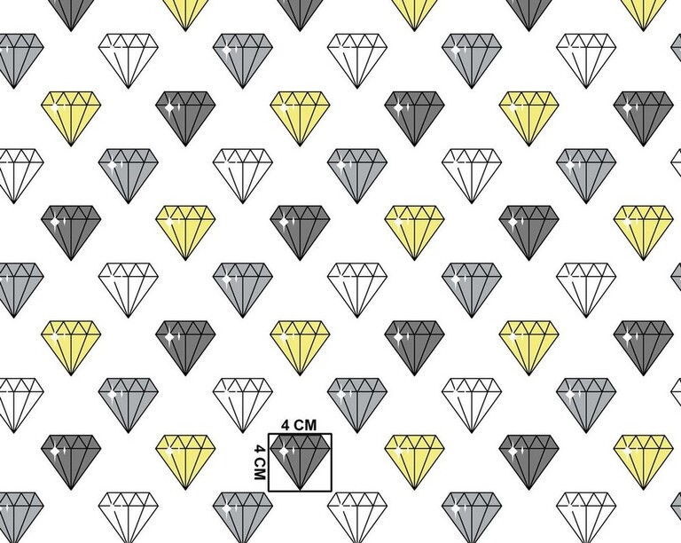 Tkanina na metry, Materiał do szycia, Tkanina, 100% BAWEŁNA, 160cm, 245 diament (1)