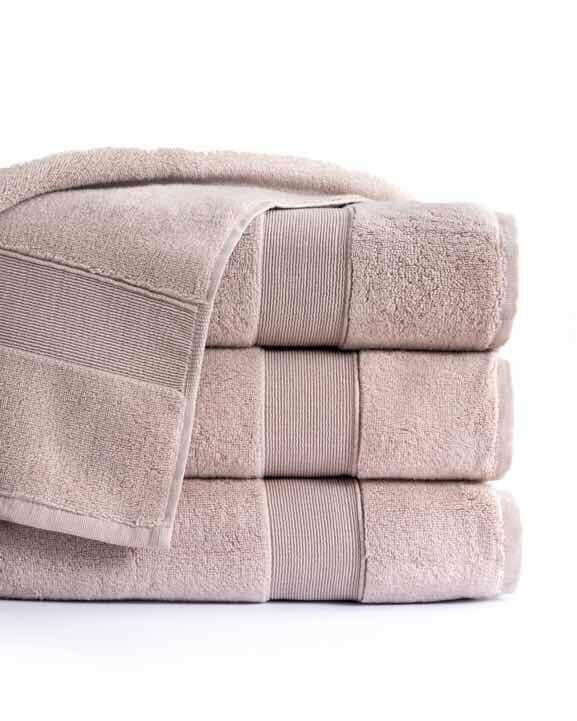RĘCZNIK KĄPIELOWY 50x90 SPA HOTELOWY mały Bawełniany 600g/m2 CHŁONNY - ROCCO Perłowy (2)