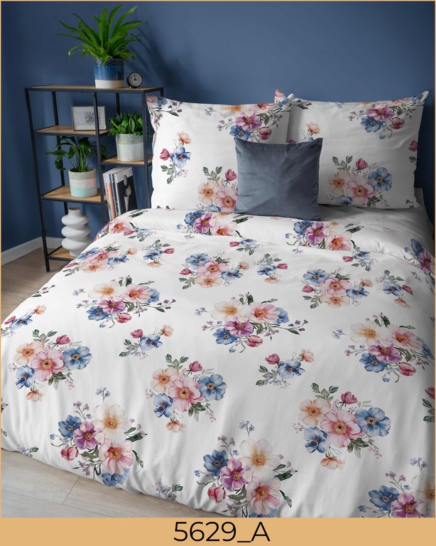 Pościel Flanelowa 140x200 FLANELOWA KOMPLET GRUBA FLANELA ciepły zimowy komplet 5629_A (3)