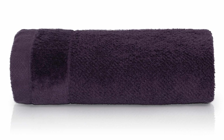 RĘCZNIK KĄPIELOWY 100x150 SPA HOTELOWY Bawełniany 550g/m2 CHŁONNY - VITO śliwka
