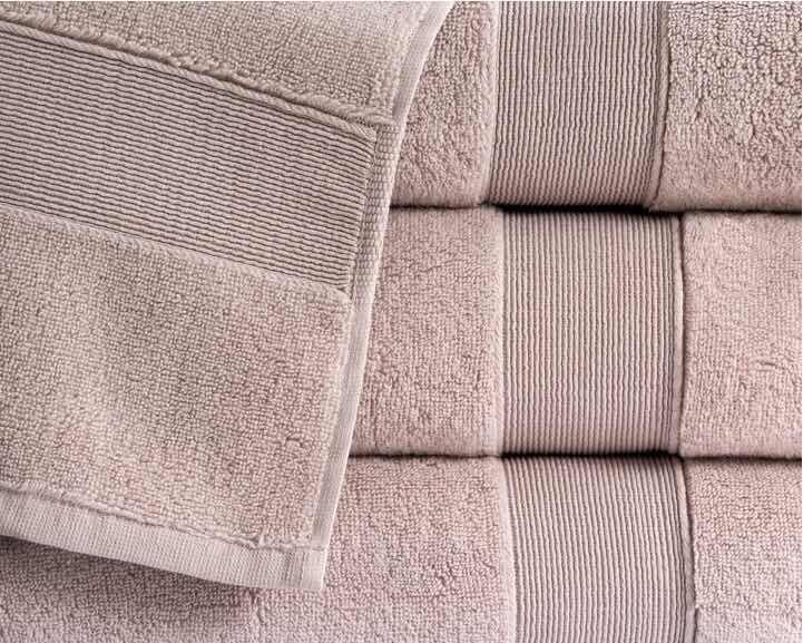 RĘCZNIK KĄPIELOWY 50x90 SPA HOTELOWY mały Bawełniany 600g/m2 CHŁONNY - ROCCO Perłowy (3)