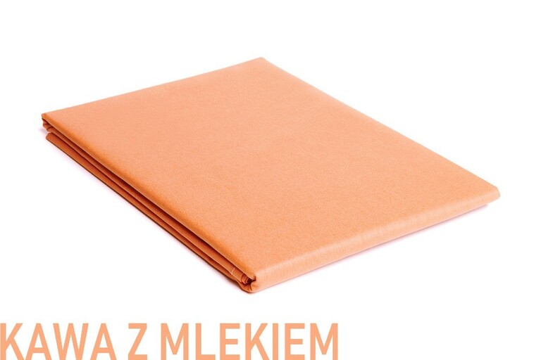 Prześcieradło flanelowe 160x200 kawa z mlekiem miękkie, ciepłe 100% bawełna