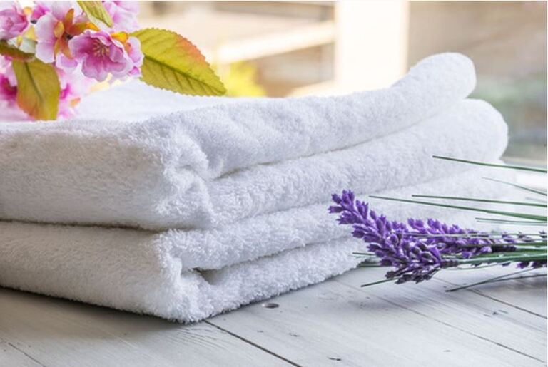 RĘCZNIK KĄPIELOWY bawełniany DUŻY ręcznik SPA HOTELOWY 70x140 550g/m2 CHŁONNY - Biały (2)