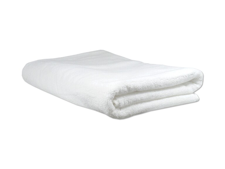 RĘCZNIK KĄPIELOWY bawełniany DUŻY ręcznik SPA HOTELOWY 70x140 550g/m2 CHŁONNY - Biały (1)