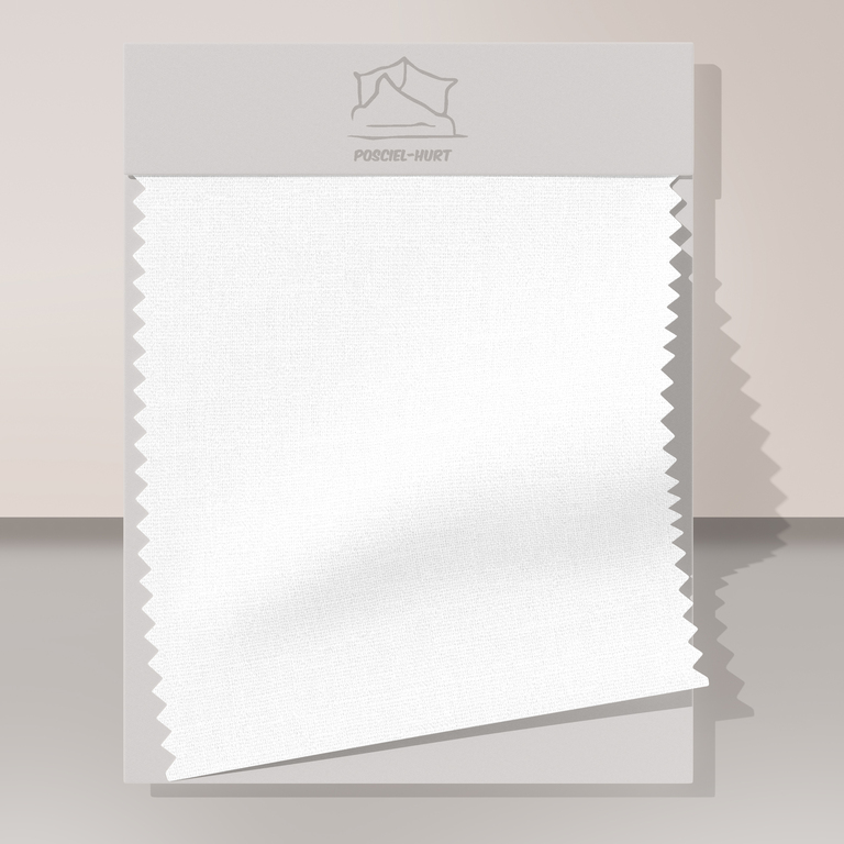 Tkanina na metry, Materiał do szycia, Tkanina, 100% bawełna, 160, biały (2)