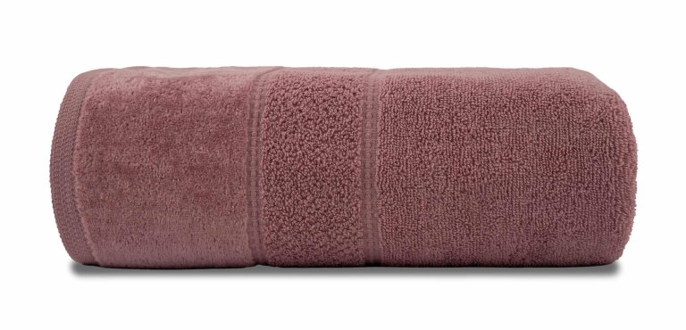 RĘCZNIK KĄPIELOWY 50x90 SPA HOTELOWY mały Bawełniany 480g/m2 CHŁONNY - MARIO różowy (3)