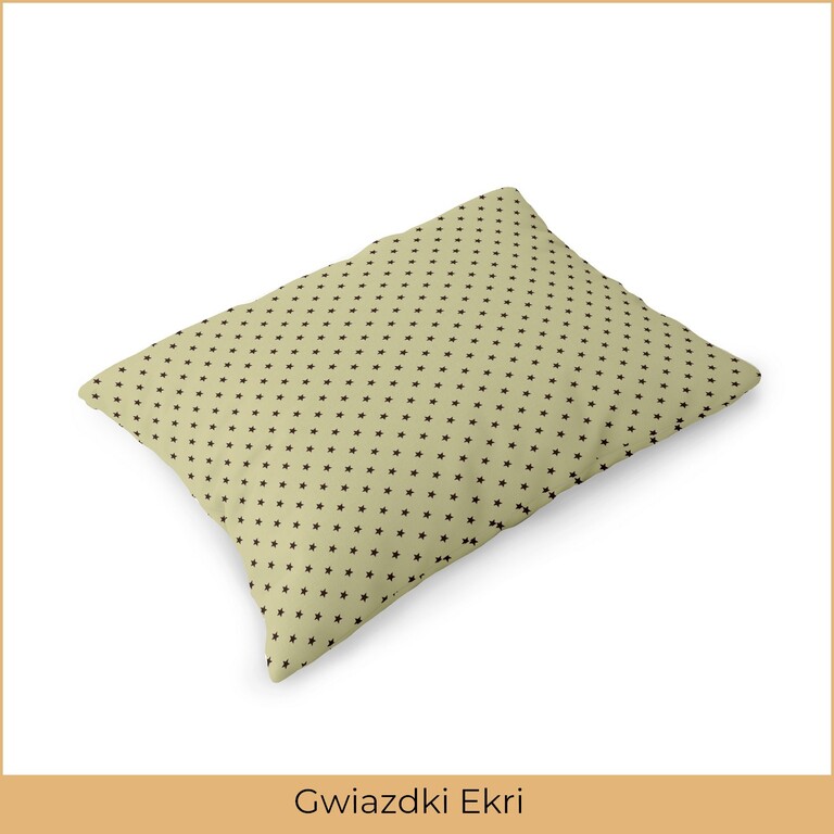 Poszewka 70x80 na poduszkę 100% bawełna wzór: Gwiazdki Ekri (2)
