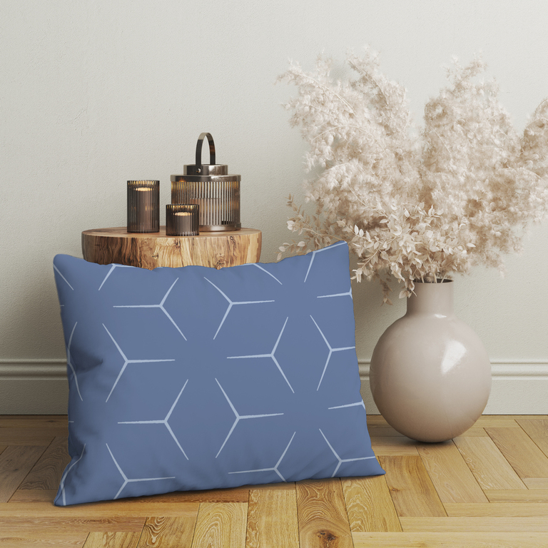 Poszewka na poduszkę 50x60cm BAWEŁNA CERTYFIKAT - MILANO JEANS (8)