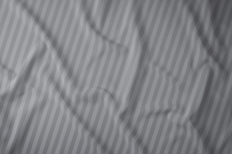 POŚCIEL HOTELOWA 160x200cm ADAMASZEK + 2x POSZEWKI 70X80 KOLOR SZARY  (3)