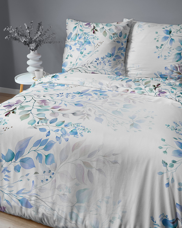 Komplet Pościeli 160x200 + 2x70x80, 100% Bawełna, 140g/m2, wzór: 4884_C (3)