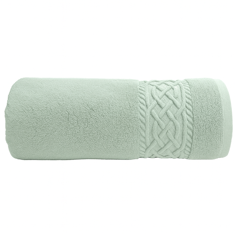 RĘCZNIK KĄPIELOWY 50x90 SPA HOTELOWY mały Bawełniany 500g/m2 - SYDNEY Mięta (1)