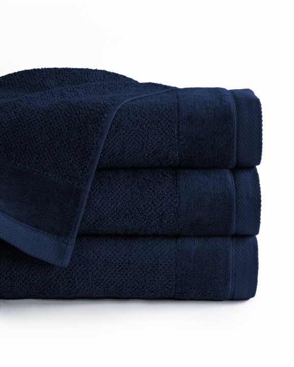 RĘCZNIK KĄPIELOWY 50x90 SPA HOTELOWY mały Bawełniany 550g/m2 CHŁONNY- VITO granat (2)