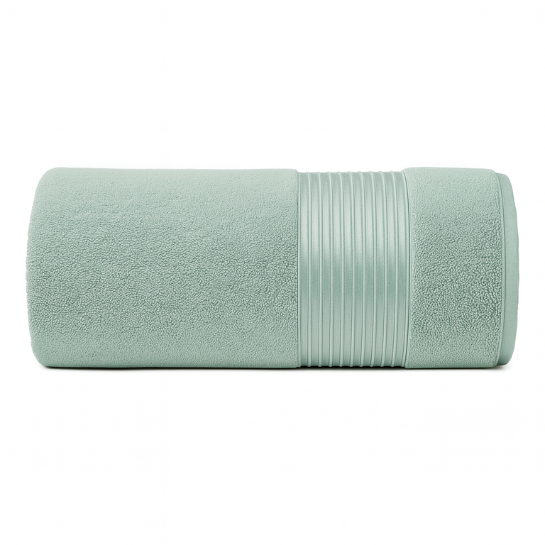 RĘCZNIK KĄPIELOWY 50x90 SPA HOTELOWY mały Bawełniany 450g/m2 - PARIS Mięta (1)