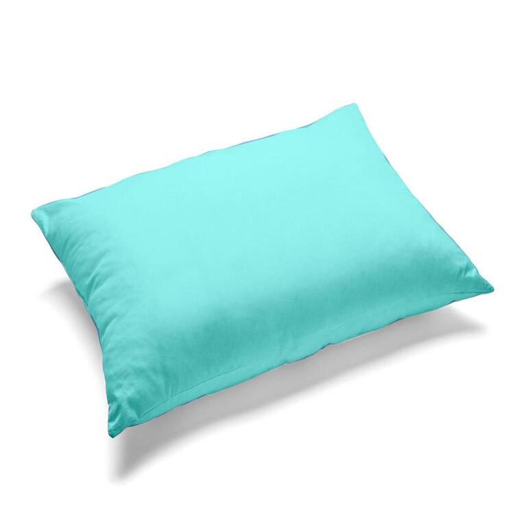 Poszewka 70x80cm na poduszkę 100% bawełna - Turkus (1)