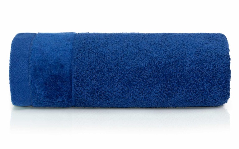 RĘCZNIK KĄPIELOWY 70x140 SPA HOTELOWY Duży Bawełniany 550g/m2 CHŁONNY - VITO Chaber/Royal Blue (1)