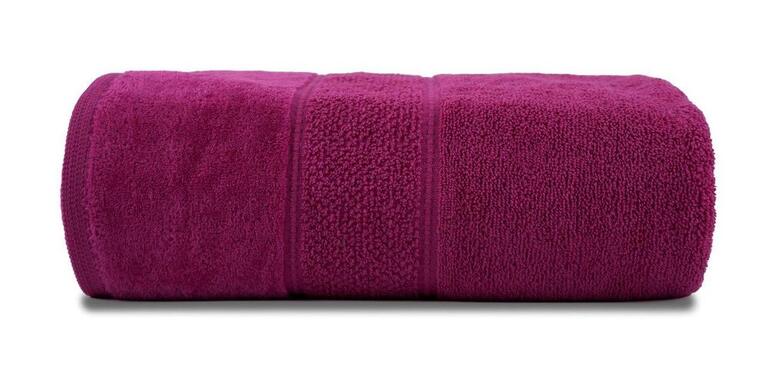 RĘCZNIK KĄPIELOWY 50x90 SPA HOTELOWY mały Bawełniany 480g/m2 CHŁONNY - MARIO amarant (1)