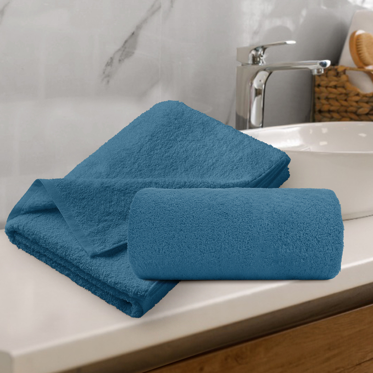 RĘCZNIK KĄPIELOWY 70x140 SPA HOTELOWY Duży Bawełniany 500g/m2 CHŁONNY - Mineral (3)