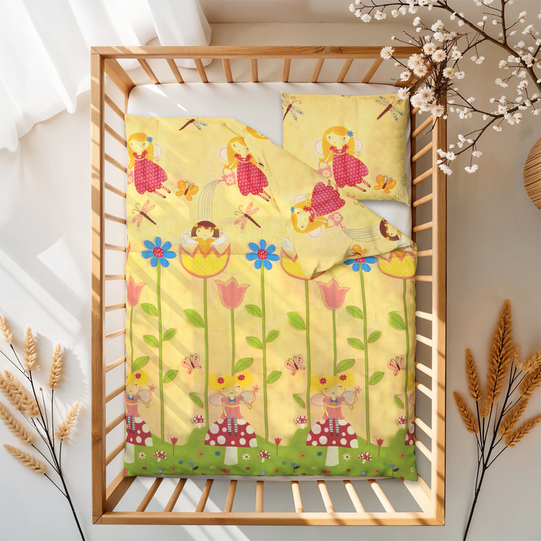 POŚCIEL DZIECIĘCA 90x120 + 40x60 100% BAWEŁNA certyfikat 2-el do Łóżeczka 245 (3)