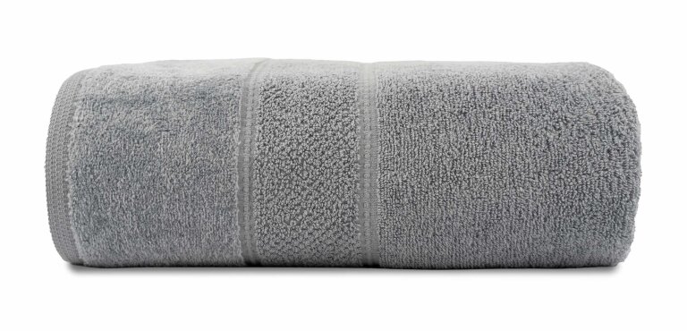 RĘCZNIK KĄPIELOWY 70x140 SPA HOTELOWY Duży Bawełniany 480g/m2 CHŁONNY - MARIO szary (4)
