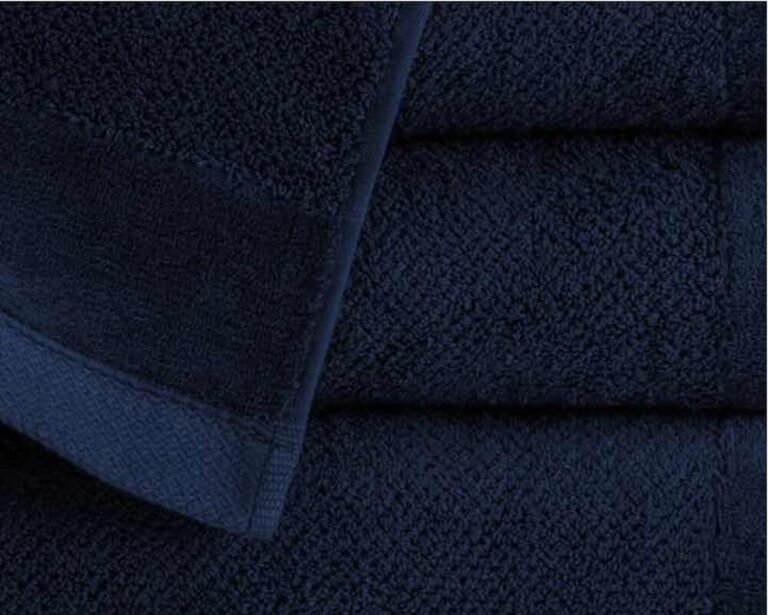 Zestaw 4x Ręczniki Bawełniane VITO 550 g/m2 – 2x 70x140 + 2x 50x90 | Hotelowe SPA Granat (2)