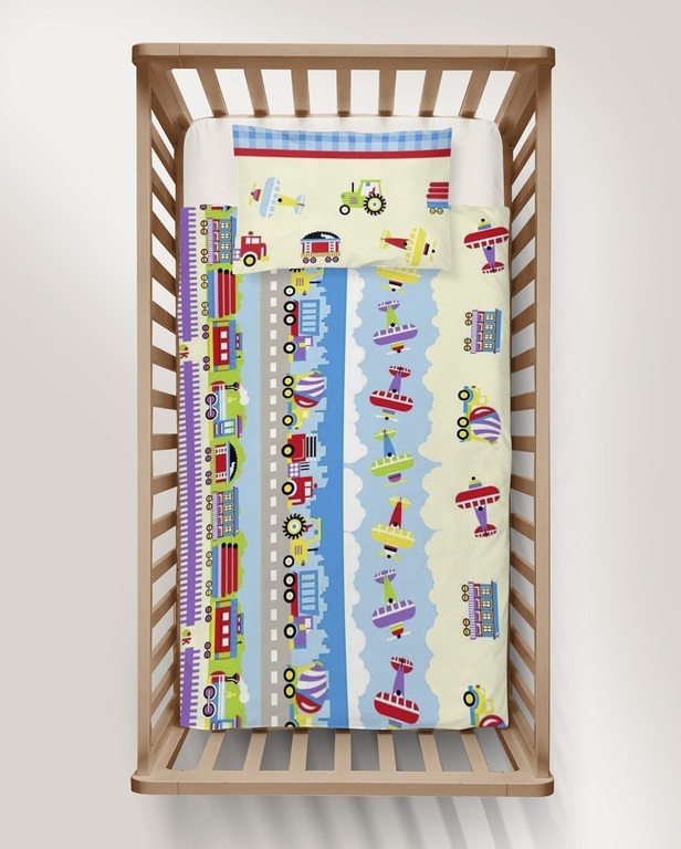 POŚCIEL DZIECIĘCA 100x140 + 50x60 100% BAWEŁNA certyfikat 2-el. do Łóżeczka 234 (3)