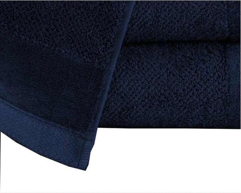 Zestaw 2x RĘCZNIK KĄPIELOWY 70x140 SPA HOTELOWY Duży Bawełniany 550g/m2 - VITO Granat (4)