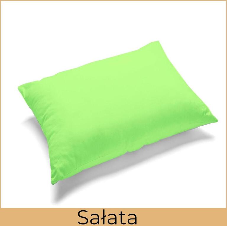Poszewka 70x80cm na poduszkę 100% bawełna - Sałata (2)