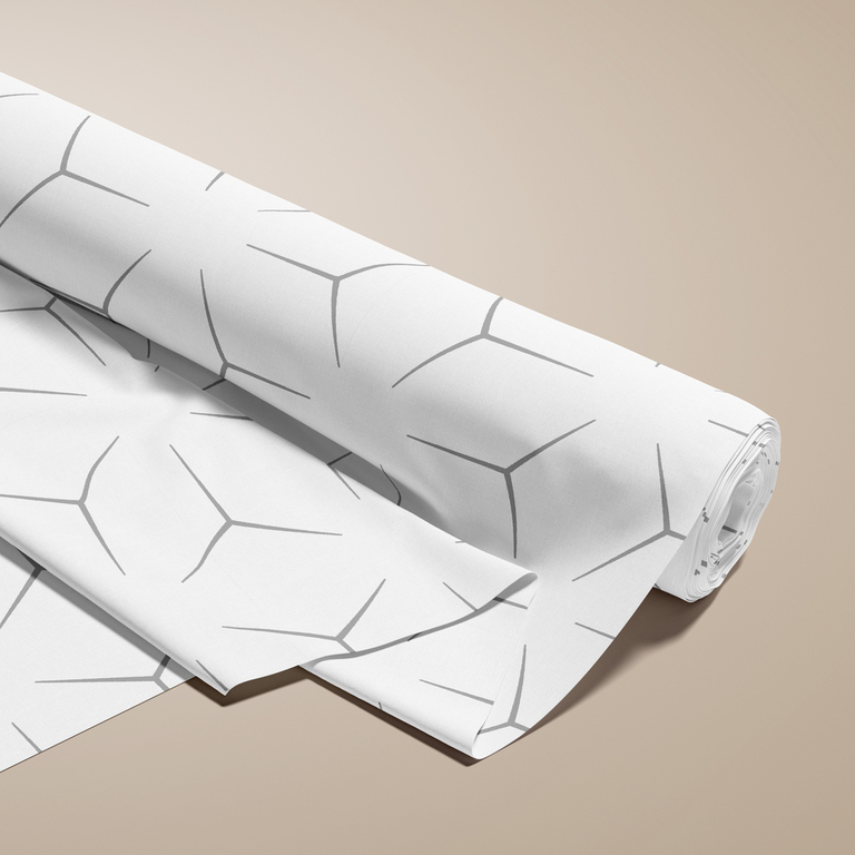 Tkanina na metry, Materiał do szycia, 100% BAWEŁNA, szer: 160 cm, milano białe