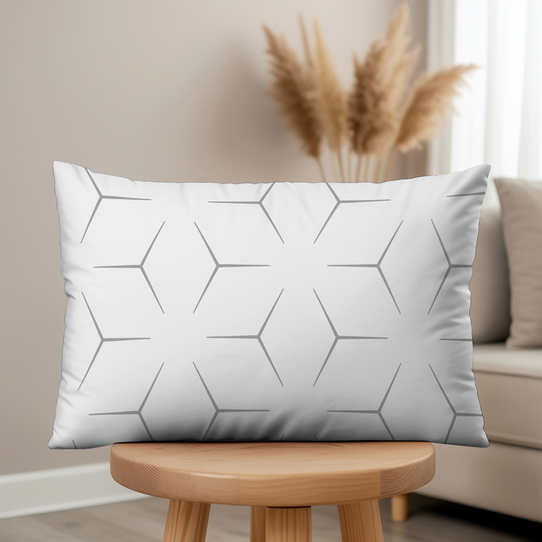 Poszewka na poduszkę 50x70cm BAWEŁNA CERTYFIKAT - Milano białe (8)