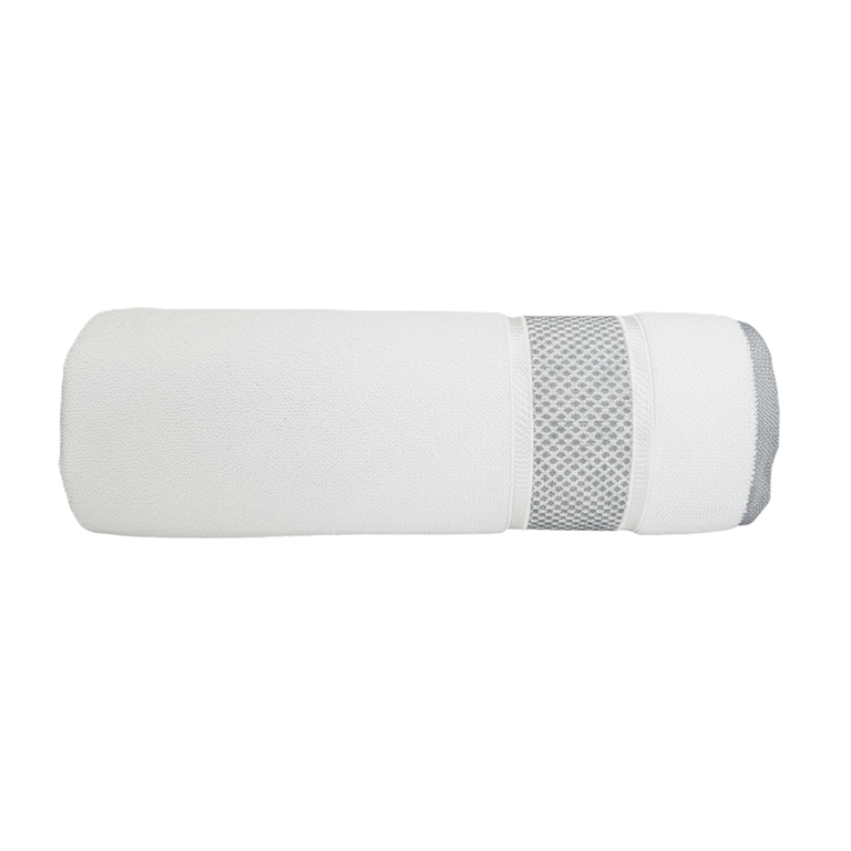 RĘCZNIK KĄPIELOWY 50x90  MONACO SPA HOTELOWY mały Bawełniany 500g/m2 CHŁONNY - MONACO WHITE