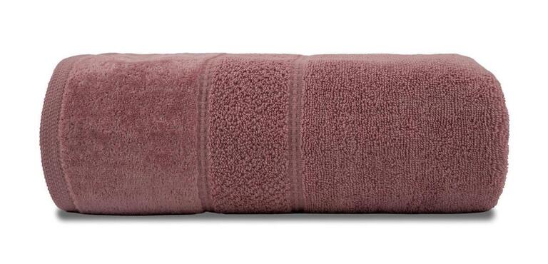 RĘCZNIK KĄPIELOWY 50x90 SPA HOTELOWY mały Bawełniany 480g/m2 CHŁONNY - MARIO różowy (1)