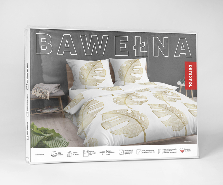 Pościel bawełna 100% 200x220cm NOWE WZORY 4690 A (2)